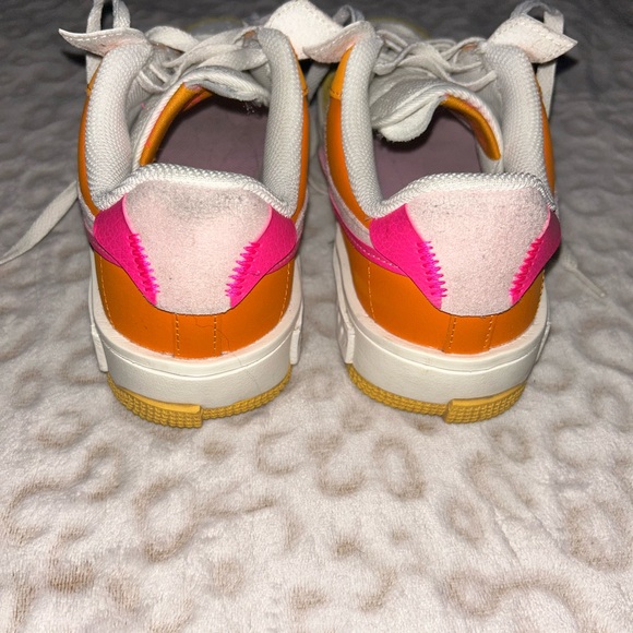 Nike Women's Sneakers - White, Yellow, Pink - Picture 3 of 4